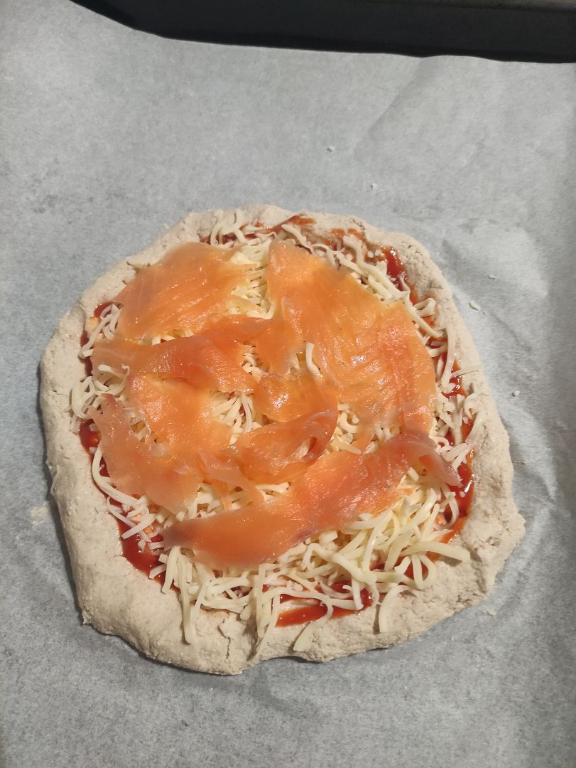 Base de pizza con solo 2 ingredientes Paso 2 Base de pizza con solo 2 ingredientes Paso 2
