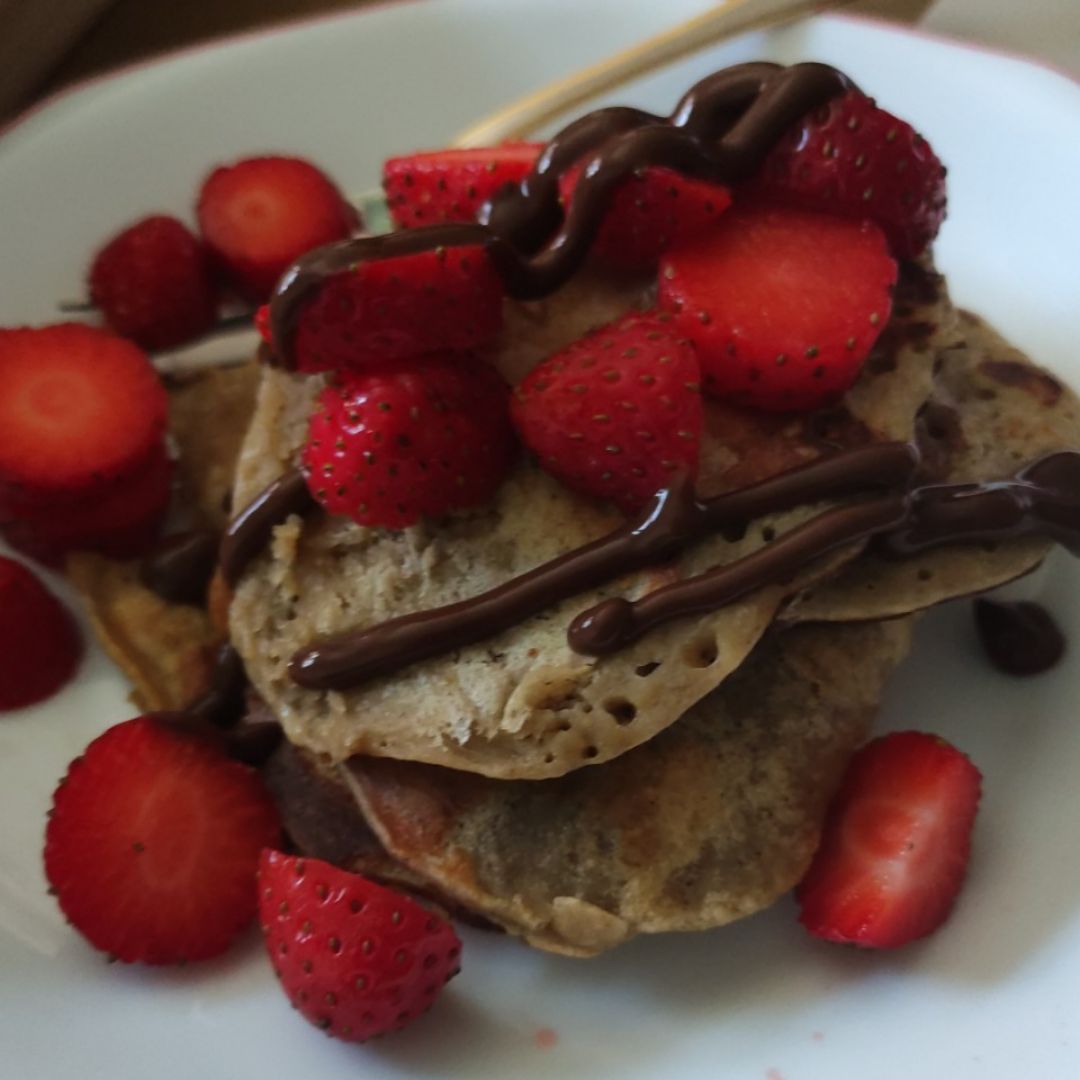 Tortitas con toppings saludables! Tortitas con toppings saludables!