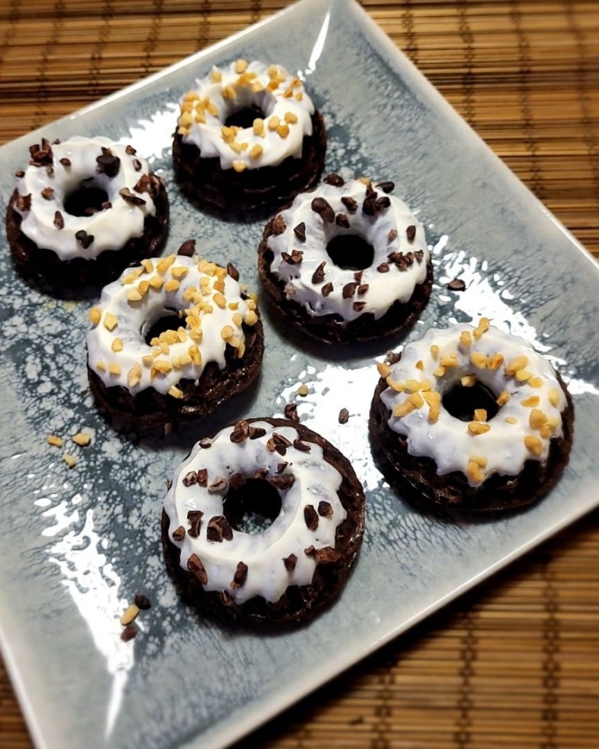 Mini Savarines de chocolate 🍫 Mini Savarines de chocolate 🍫