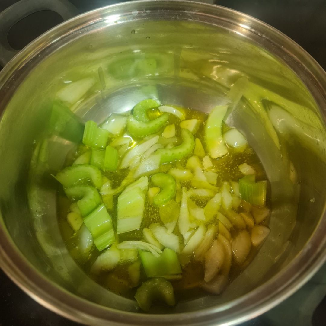 Arroz meloso con magra de cerdo Paso 0