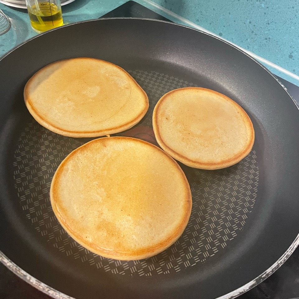 Tortitas proteicas de avena