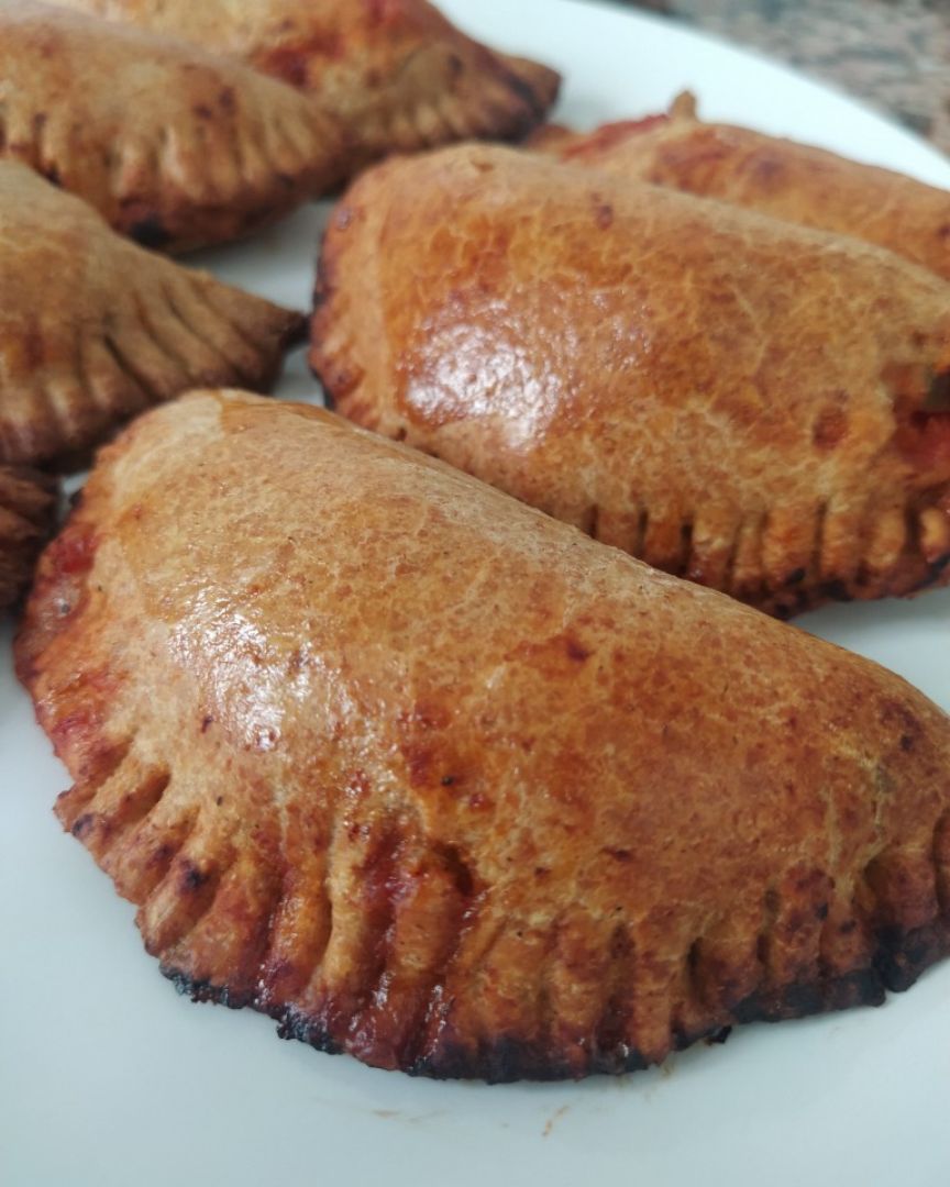 Empanadillas de pollo y verduras Empanadillas de pollo y verduras