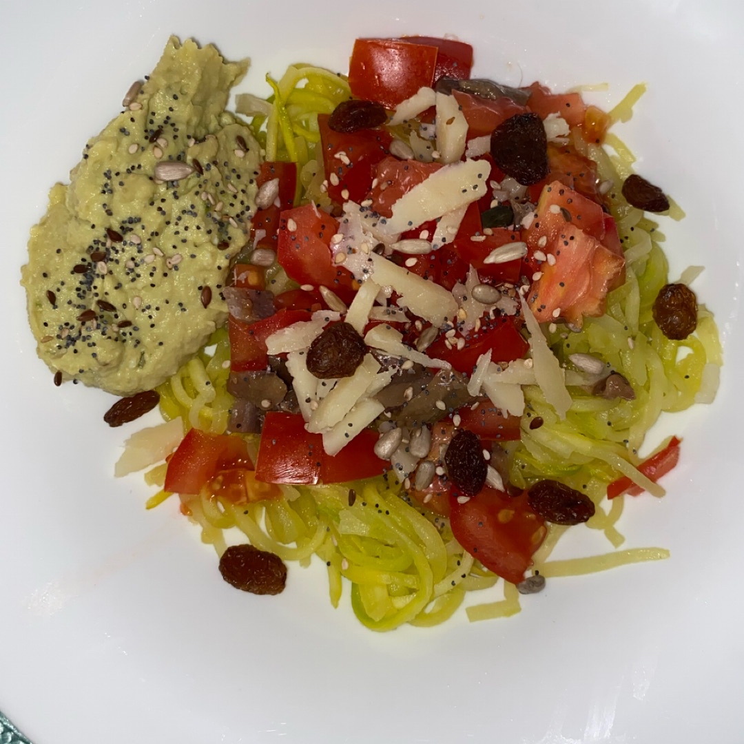 Spaghetti de calabacín a mi manera 🥑 Spaghetti de calabacín a mi manera 🥑
