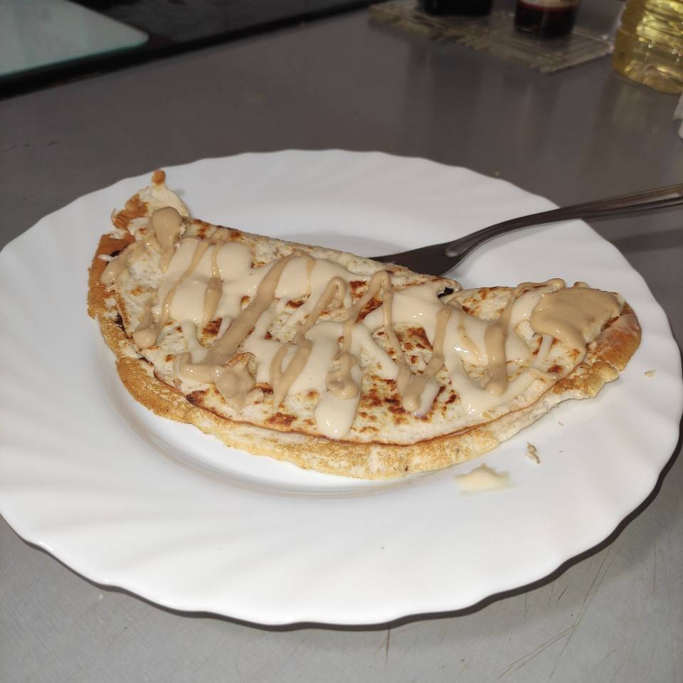 Crepes keto de coco Crepes keto de coco