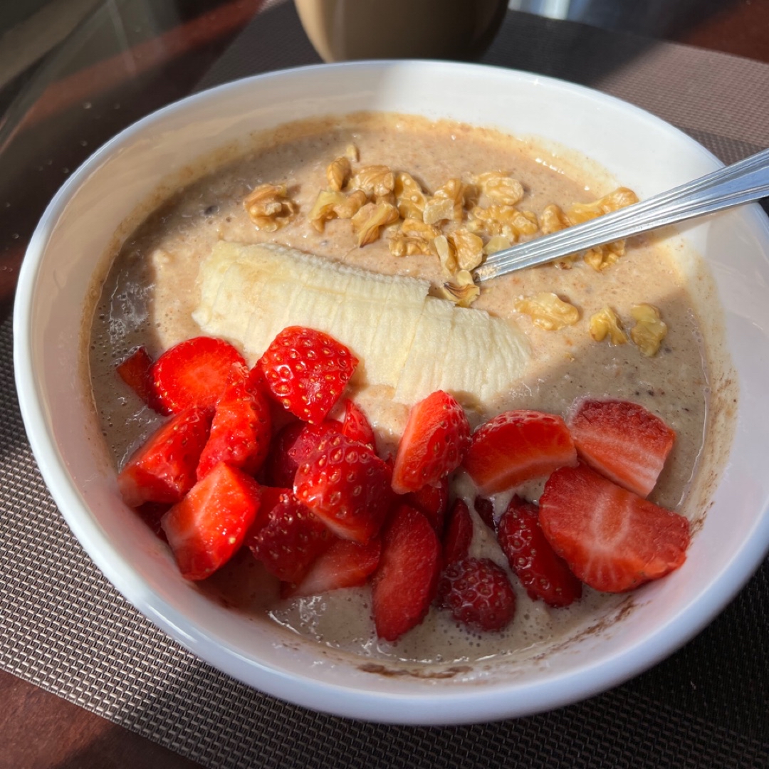 Porridge proteico