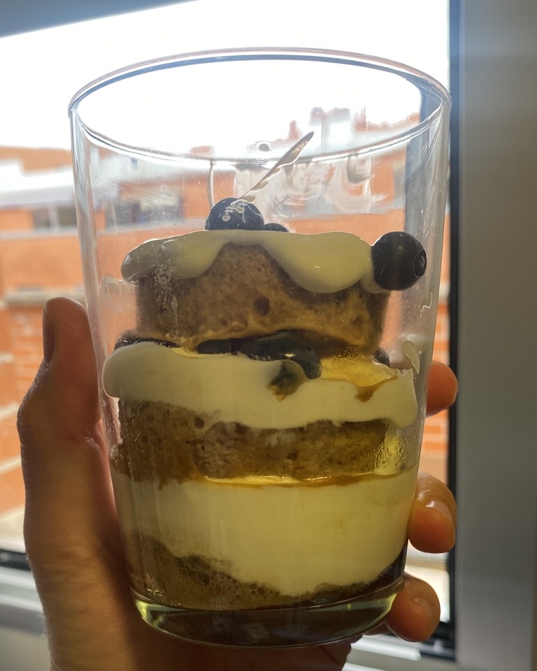 Tiramisú sin harinas Tiramisú sin harinas