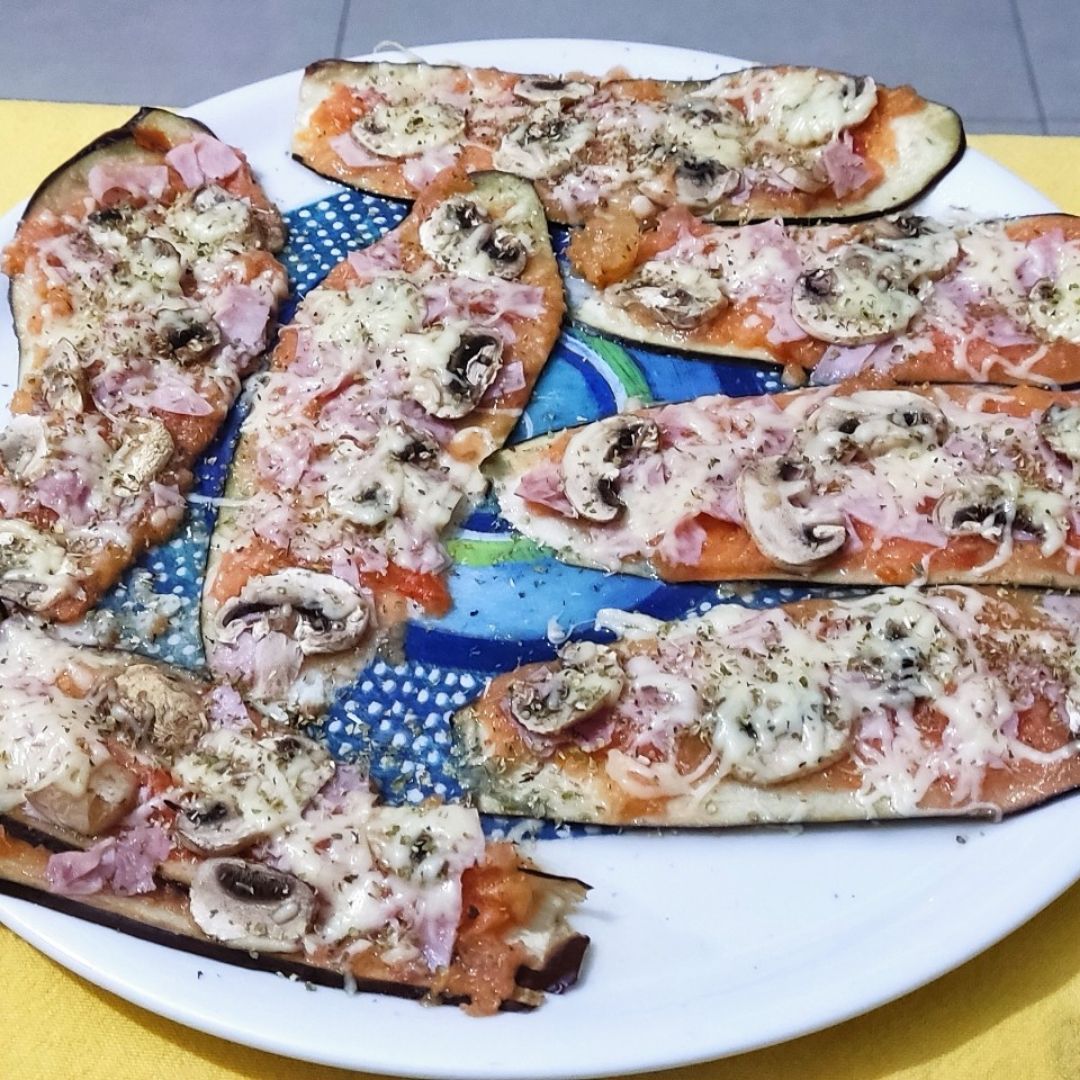 Paninis de berenjena Paninis de berenjena