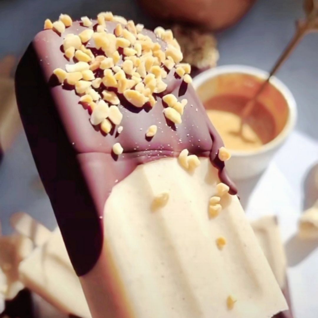🥜🍫🍦 Helado de cacahuetes cubierto en chocolate 🍦🍫🥜 🥜🍫🍦 Helado de cacahuetes cubierto en chocolate 🍦🍫🥜