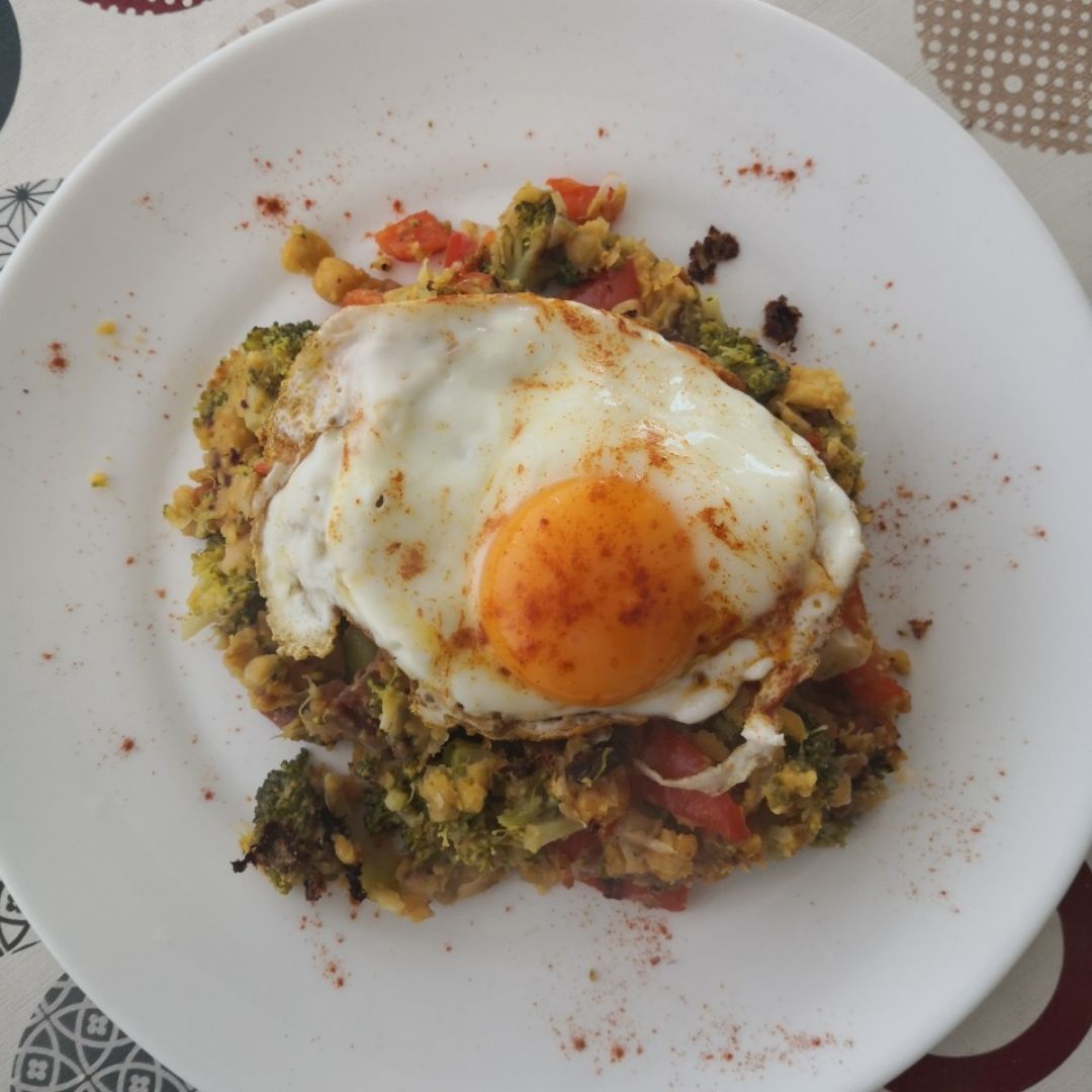 Migas de garbanzo Migas de garbanzo