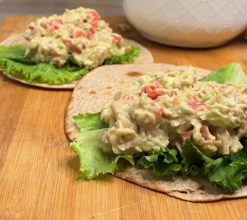 Wrap de atún Wrap de atún