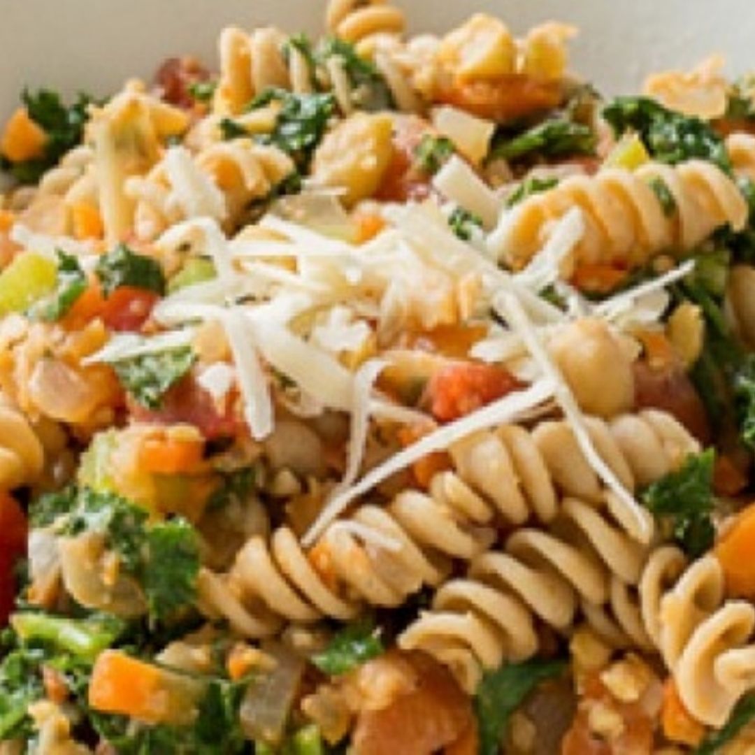 Pasta de garbanzos con verduras (rápida) Pasta de garbanzos con verduras (rápida)