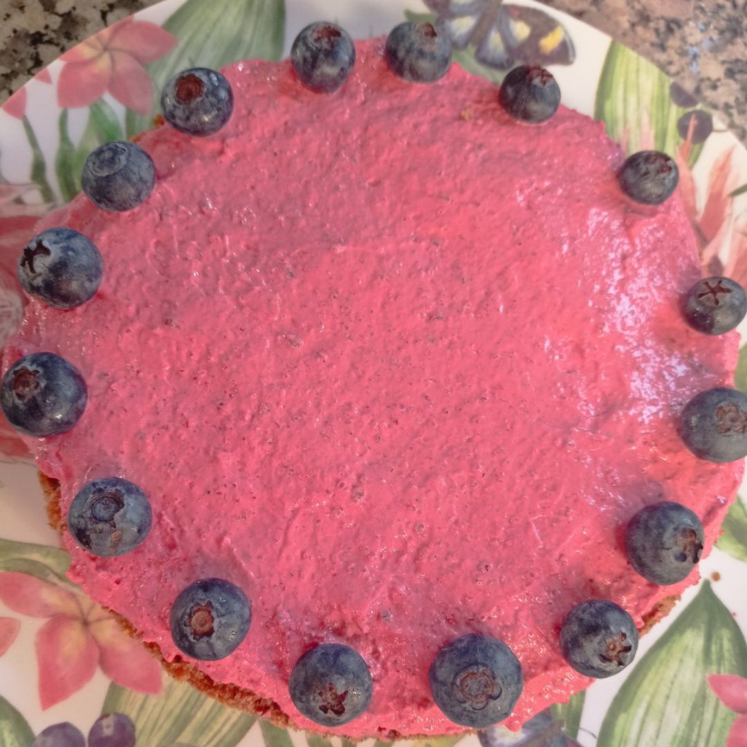 Pastel de remolacha 🍰 relleno de mousse de queso 💖 Paso 1