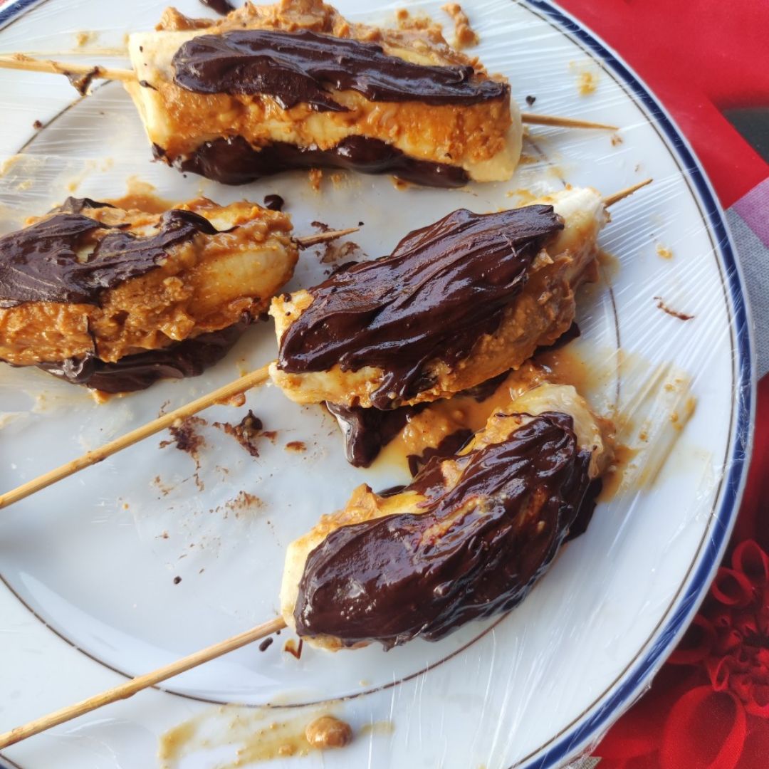 Postre de plátano Postre de plátano