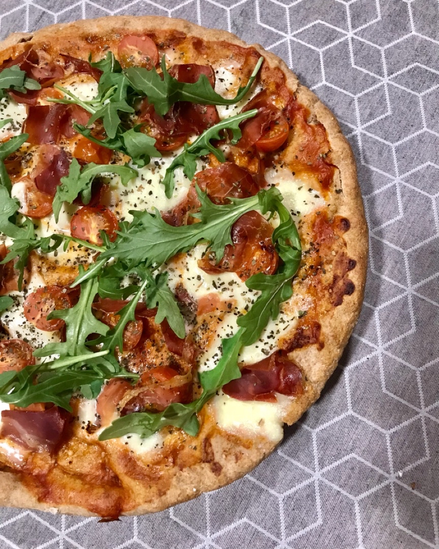 Pizza espelta integral 🍕