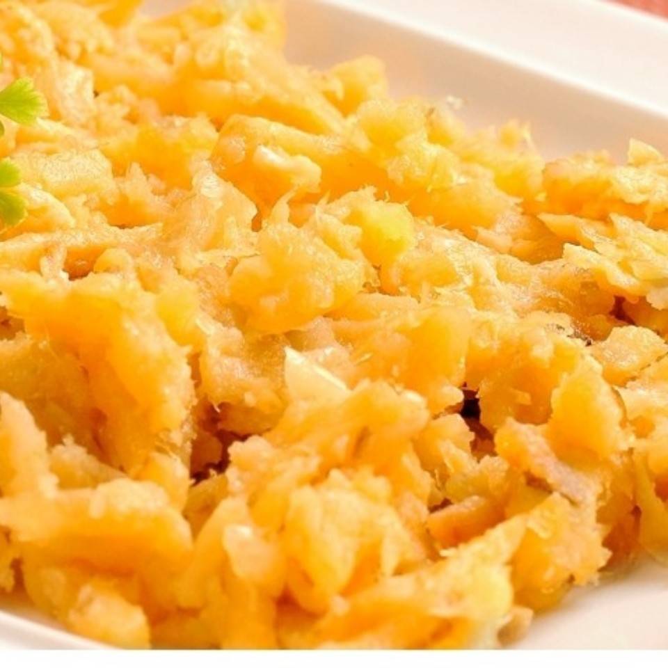 Huevos revueltos con bacalo Huevos revueltos con bacalo