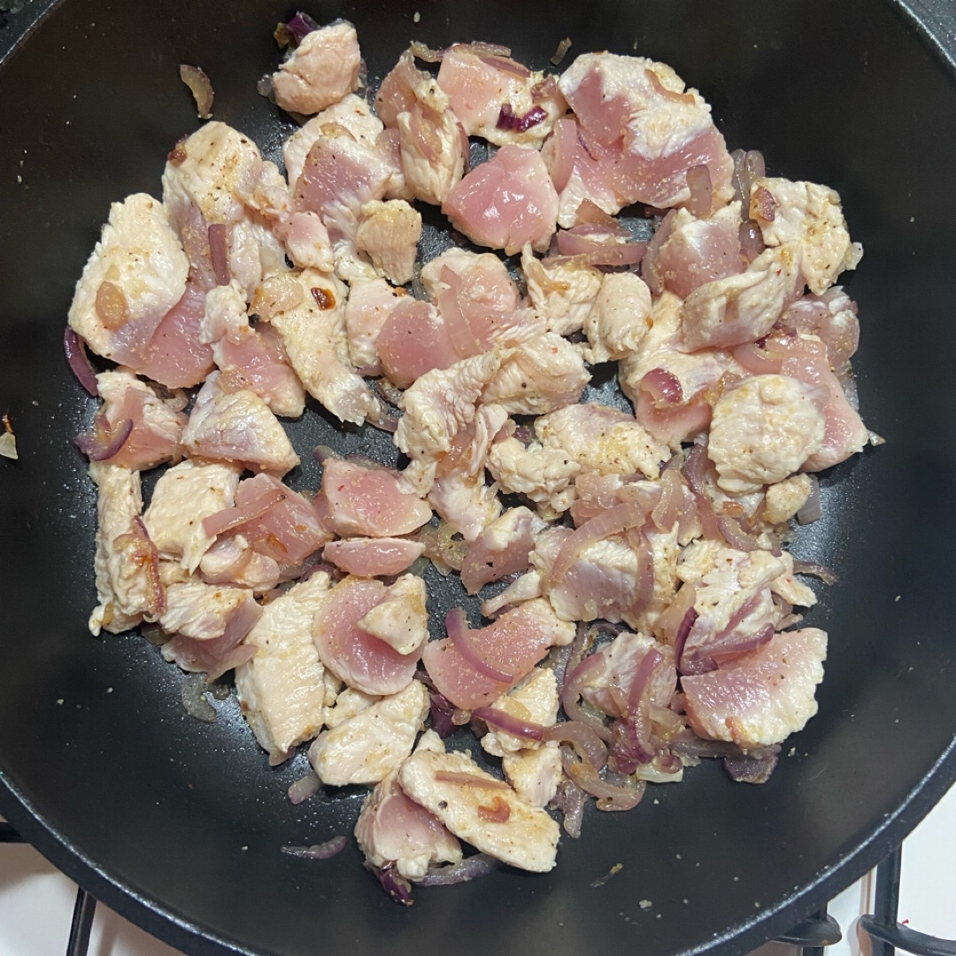 Ñoquis con solomillo de pavo, setas y ricotta Paso 2 Ñoquis con solomillo de pavo, setas y ricotta Paso 2