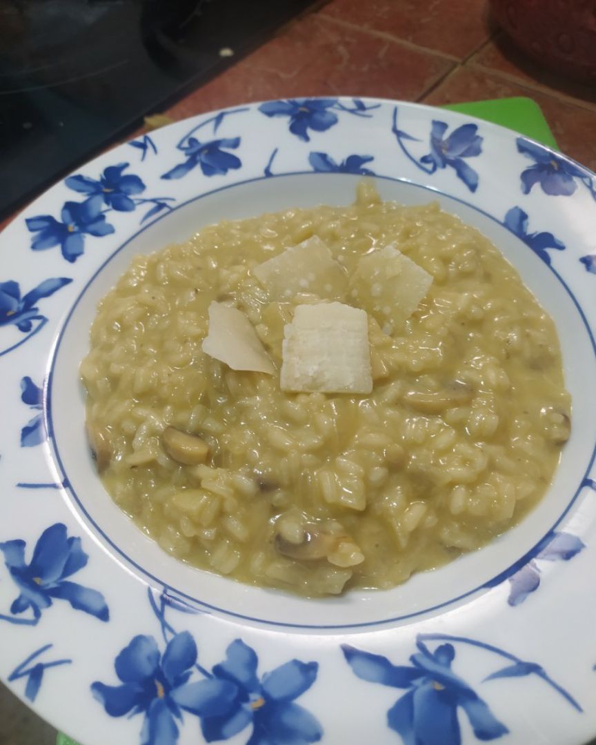 Rissoto de setas y parmesano Rissoto de setas y parmesano