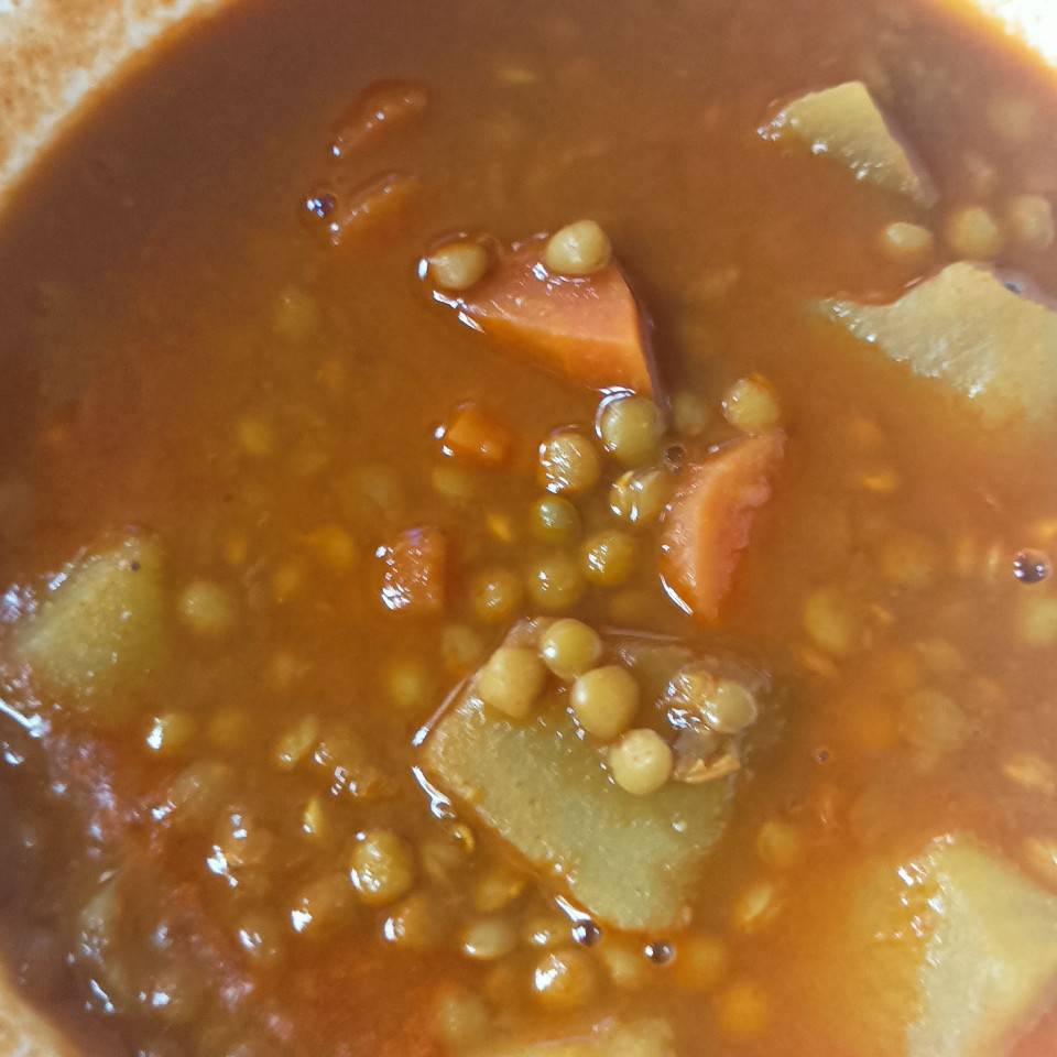 Lentejas de mi madre 
