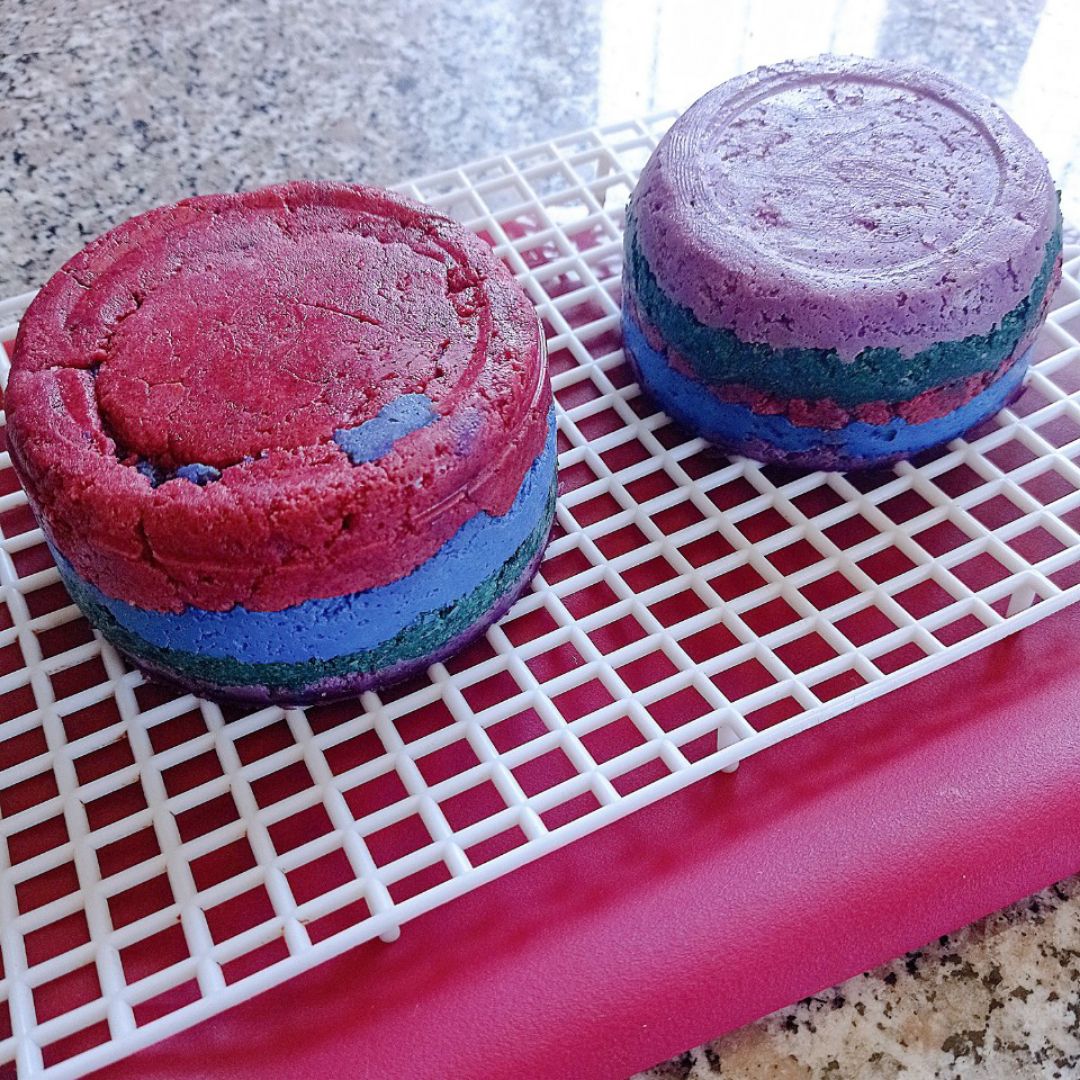 Quesos de anacardos de colores 🌈🌈 Paso 6 Quesos de anacardos de colores 🌈🌈 Paso 6