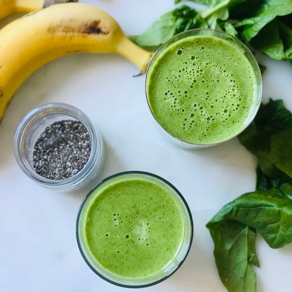 batido espinacas 🏋🏽‍♀️