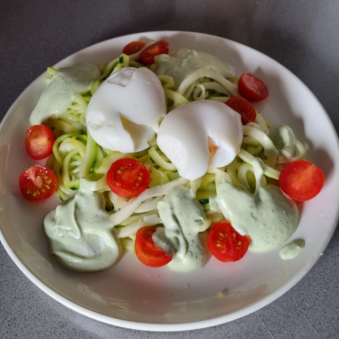 Espaguetis de calabacín  Paso 3