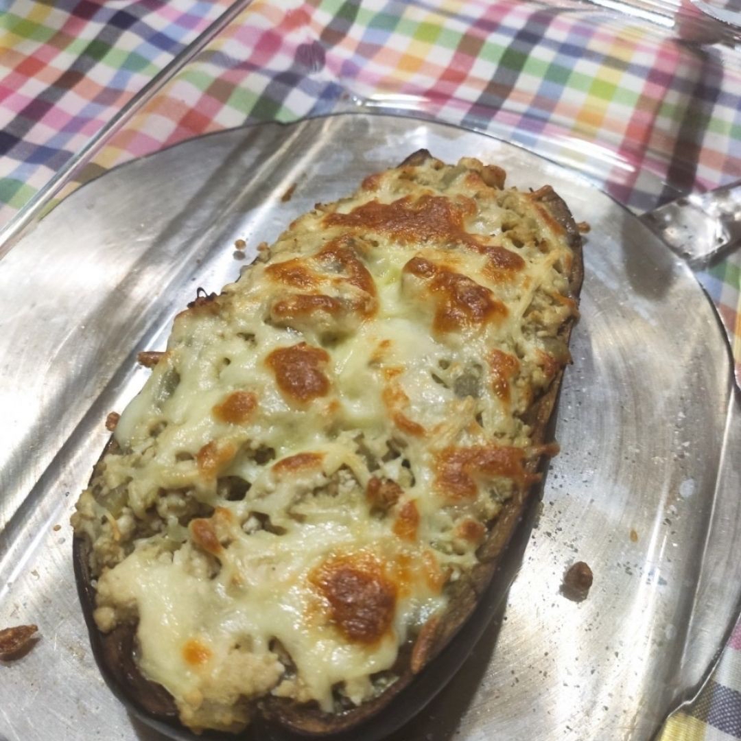 Berenjena gratinada Berenjena gratinada