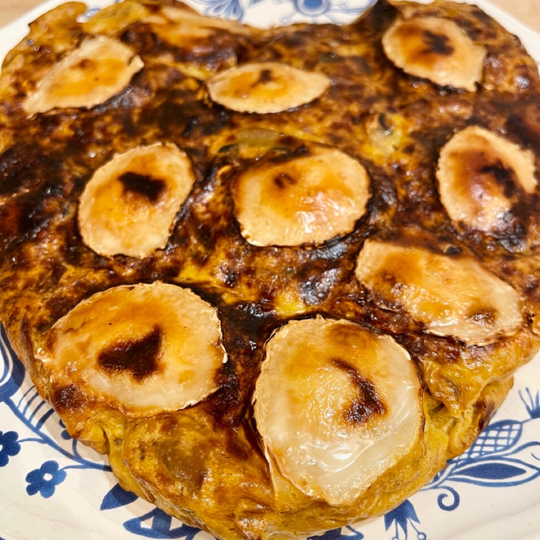 💛QUICHE LIGHT CHAMPIÑONES, QUESO DE CABRA Y CEBOLLA CARAMELIZADA 💛 Paso 2 💛QUICHE LIGHT CHAMPIÑONES, QUESO DE CABRA Y CEBOLLA CARAMELIZADA 💛 Paso 2