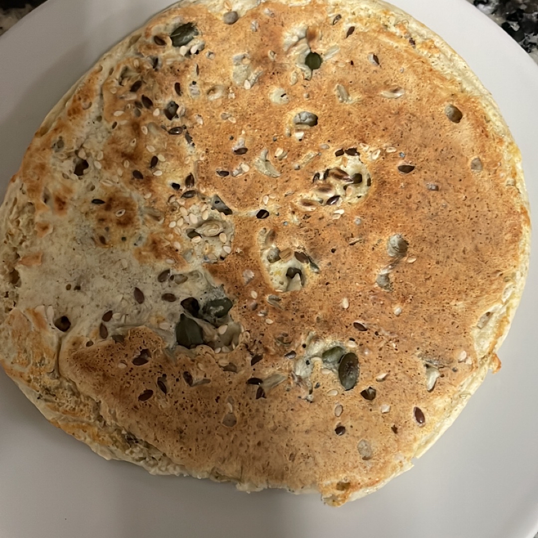 Pan (estilo pan thins) Paso 1 Pan (estilo pan thins) Paso 1