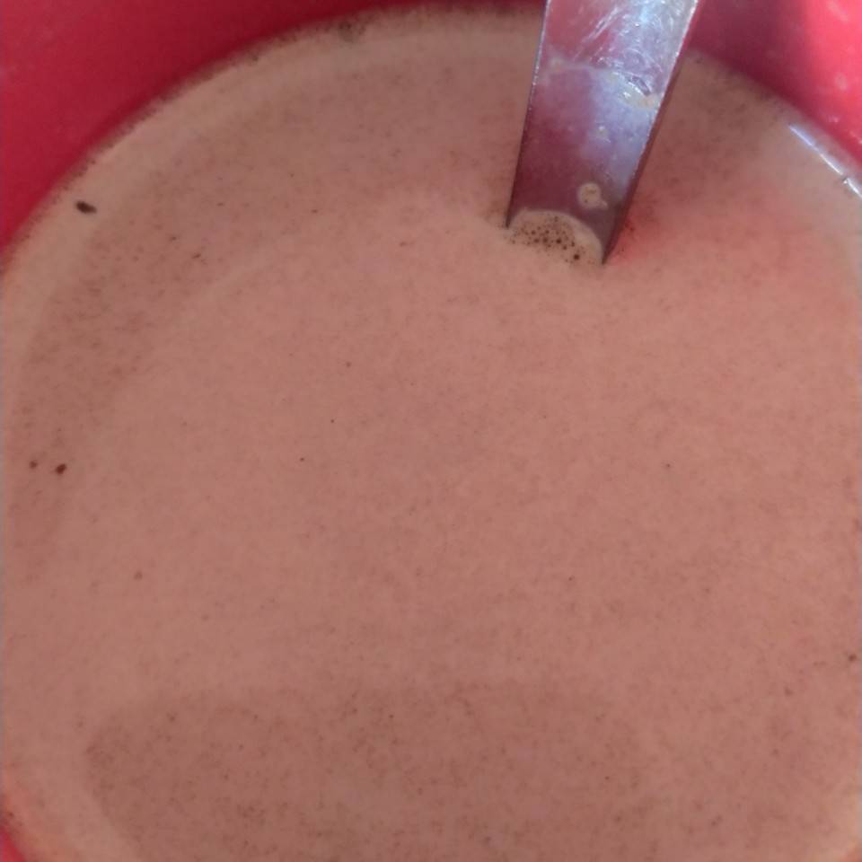 Leche de vaca con cacao