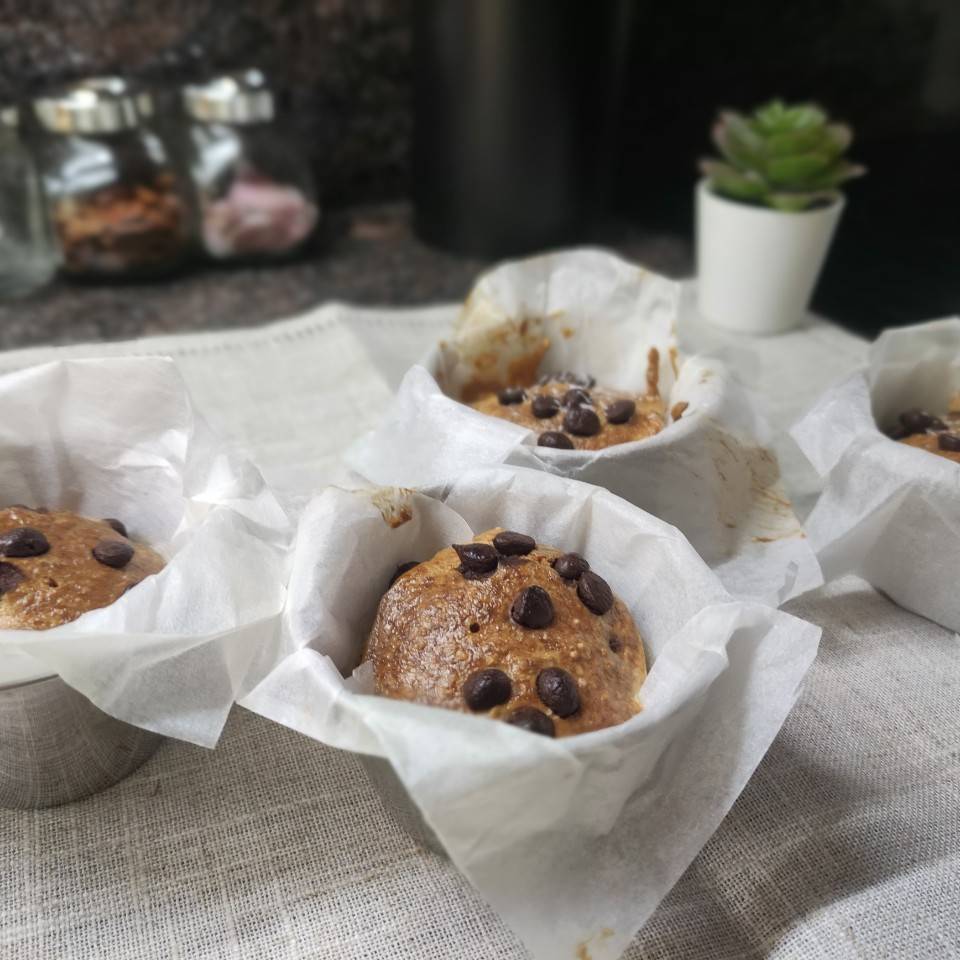 Muffins saludables en 20 minutos