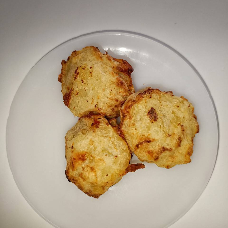 Bombas de patata rellenas de atún Bombas de patata rellenas de atún