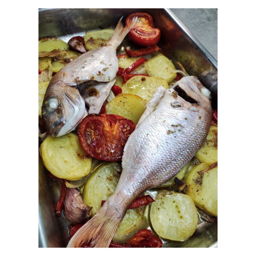 Pescado al horno Pescado al horno