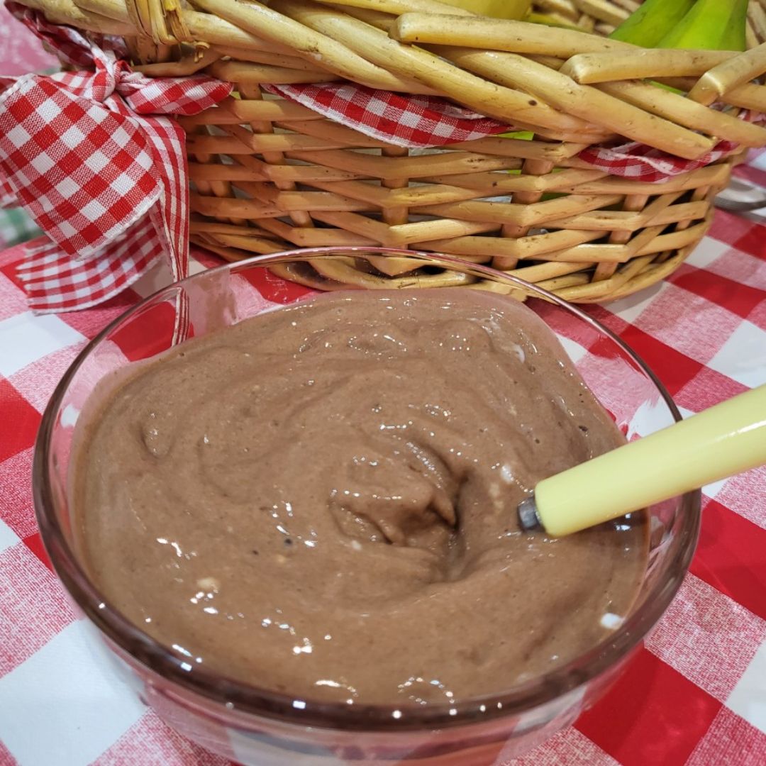 Helado de plátano Helado de plátano