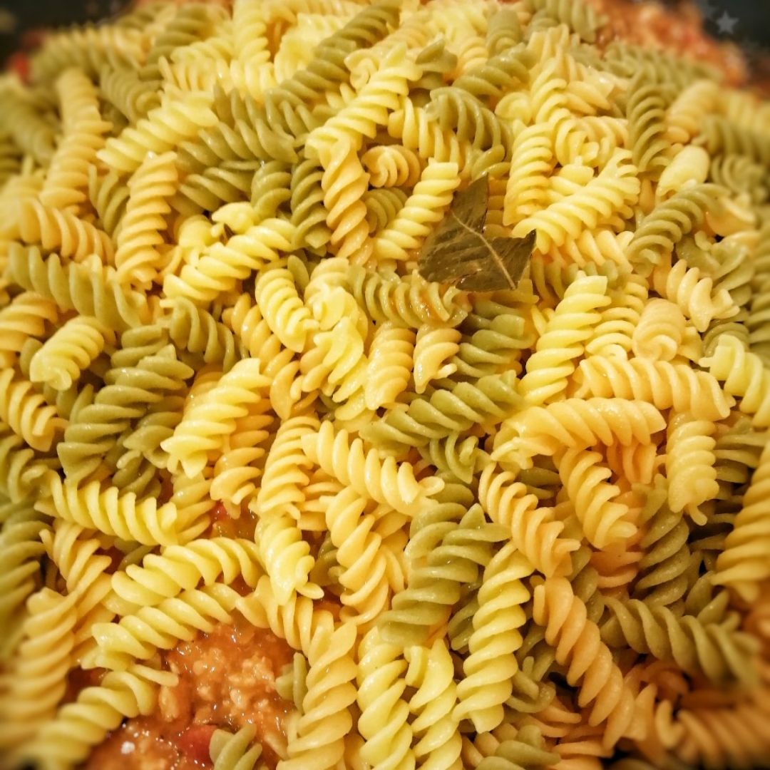 Fusilli vegetal, sin gluten Paso 6 Fusilli vegetal, sin gluten Paso 6