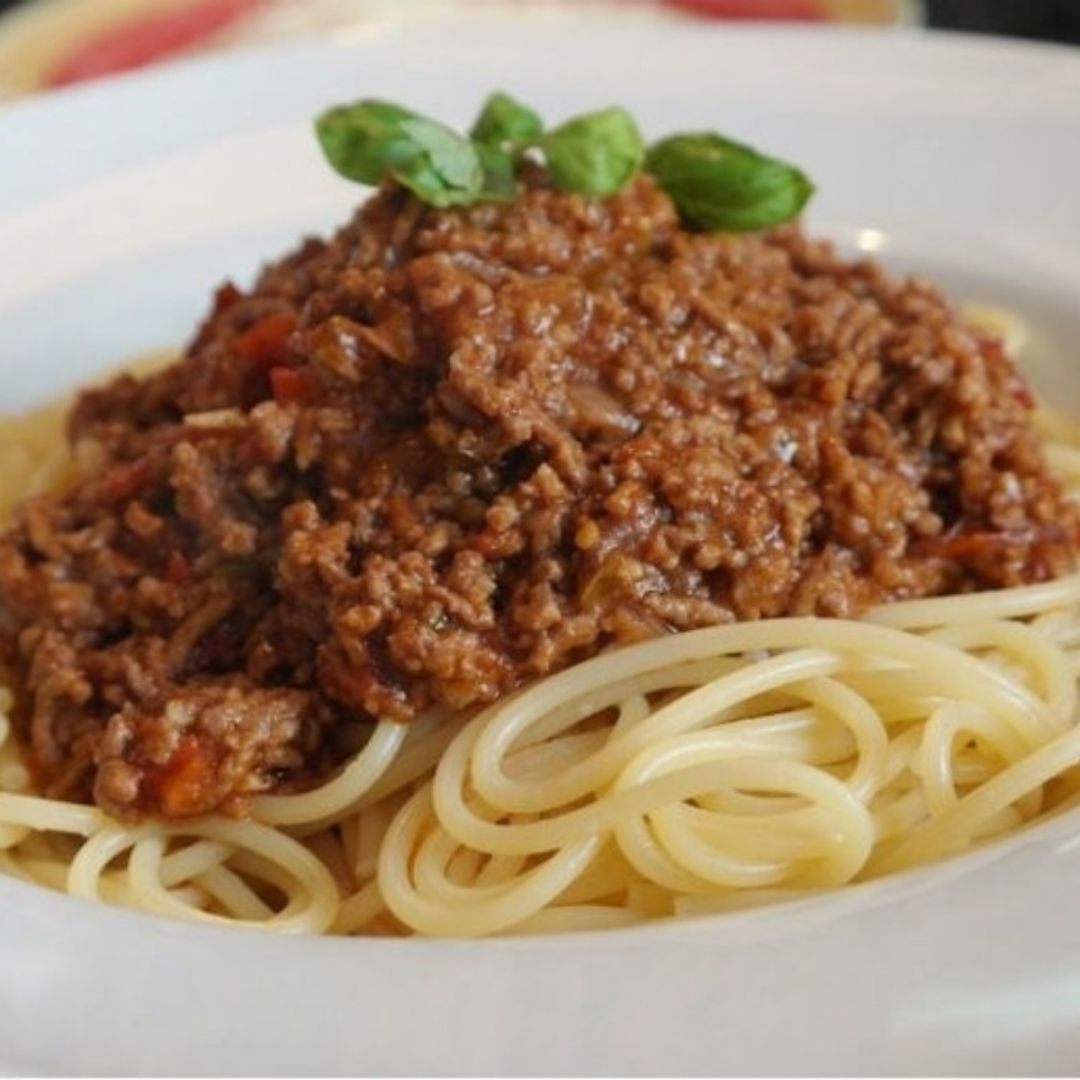 Spaghetti boloñesa
