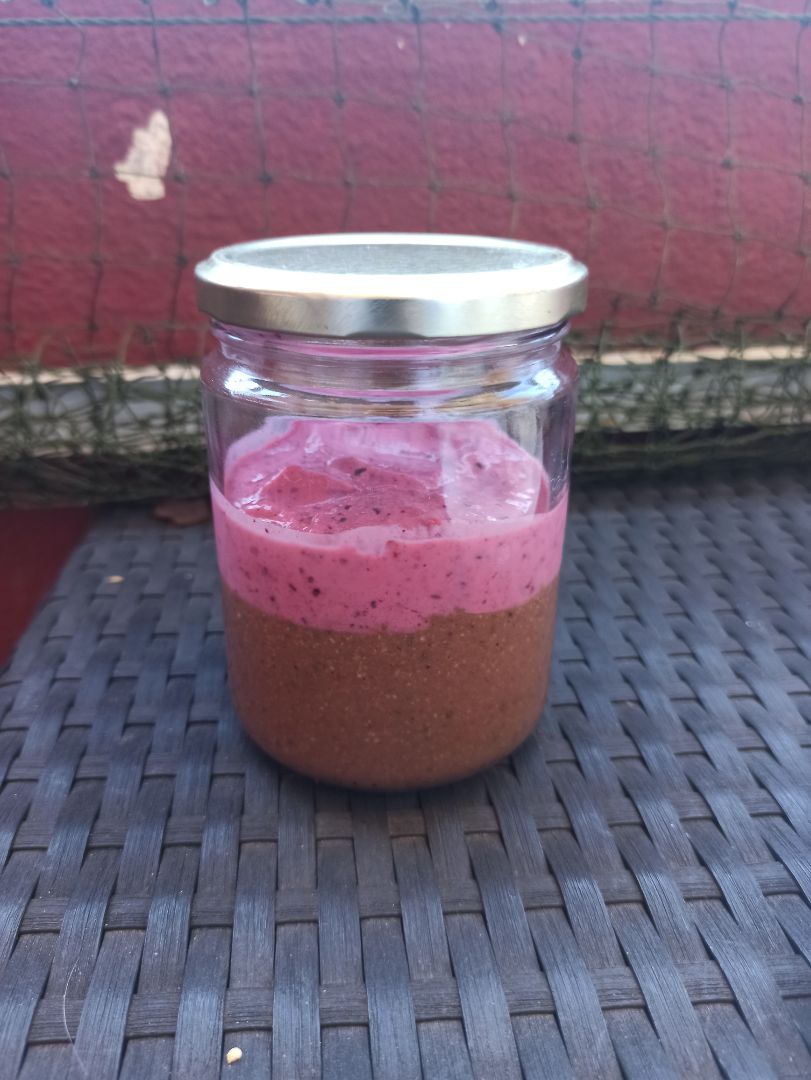 Pudding proteico de avena y frutos rojos Paso 3 Pudding proteico de avena y frutos rojos Paso 3