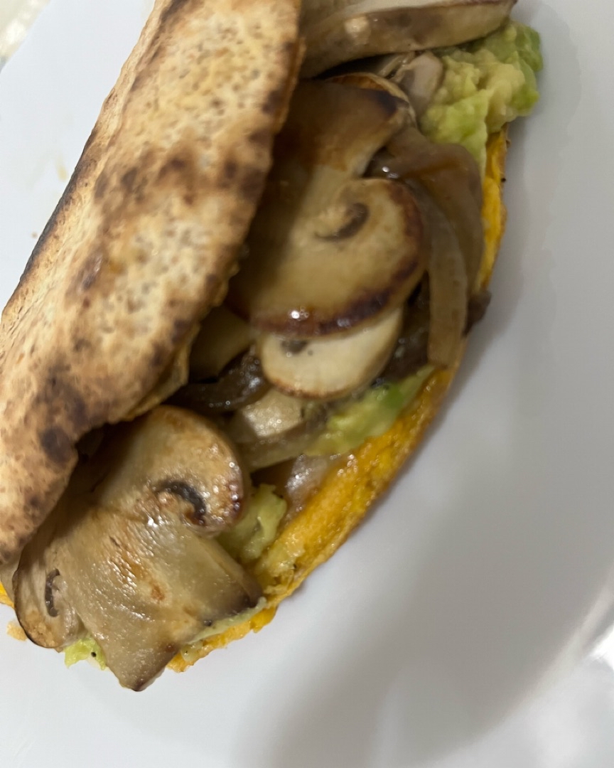 Wrap de champiñones 🍄