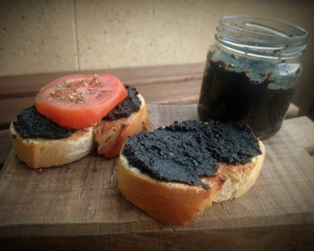Paté de aceitunas negras Paté de aceitunas negras