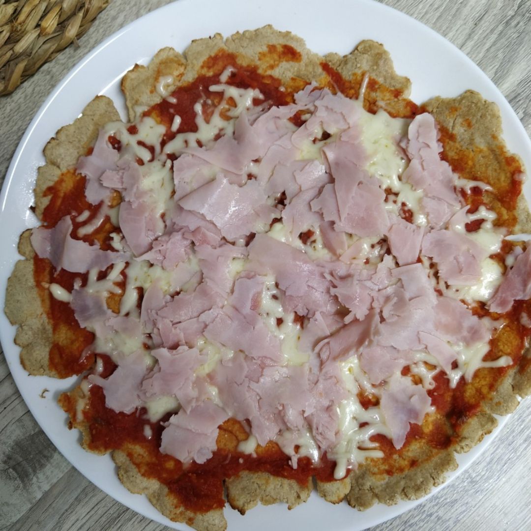 Masa de pizza de avena y yogur Masa de pizza de avena y yogur
