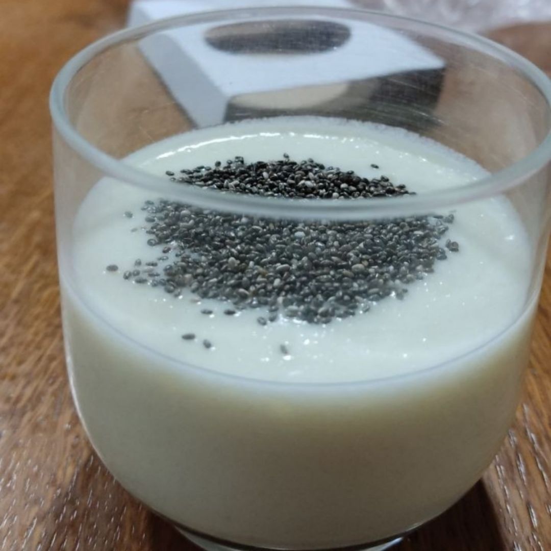 Batido de piña y coco Batido de piña y coco