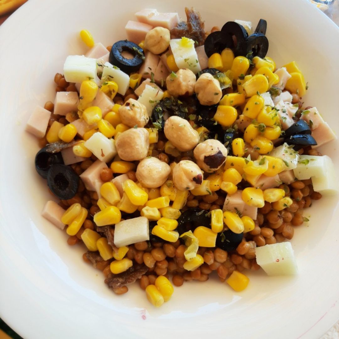 ENSALADA DE LENTEJAS 