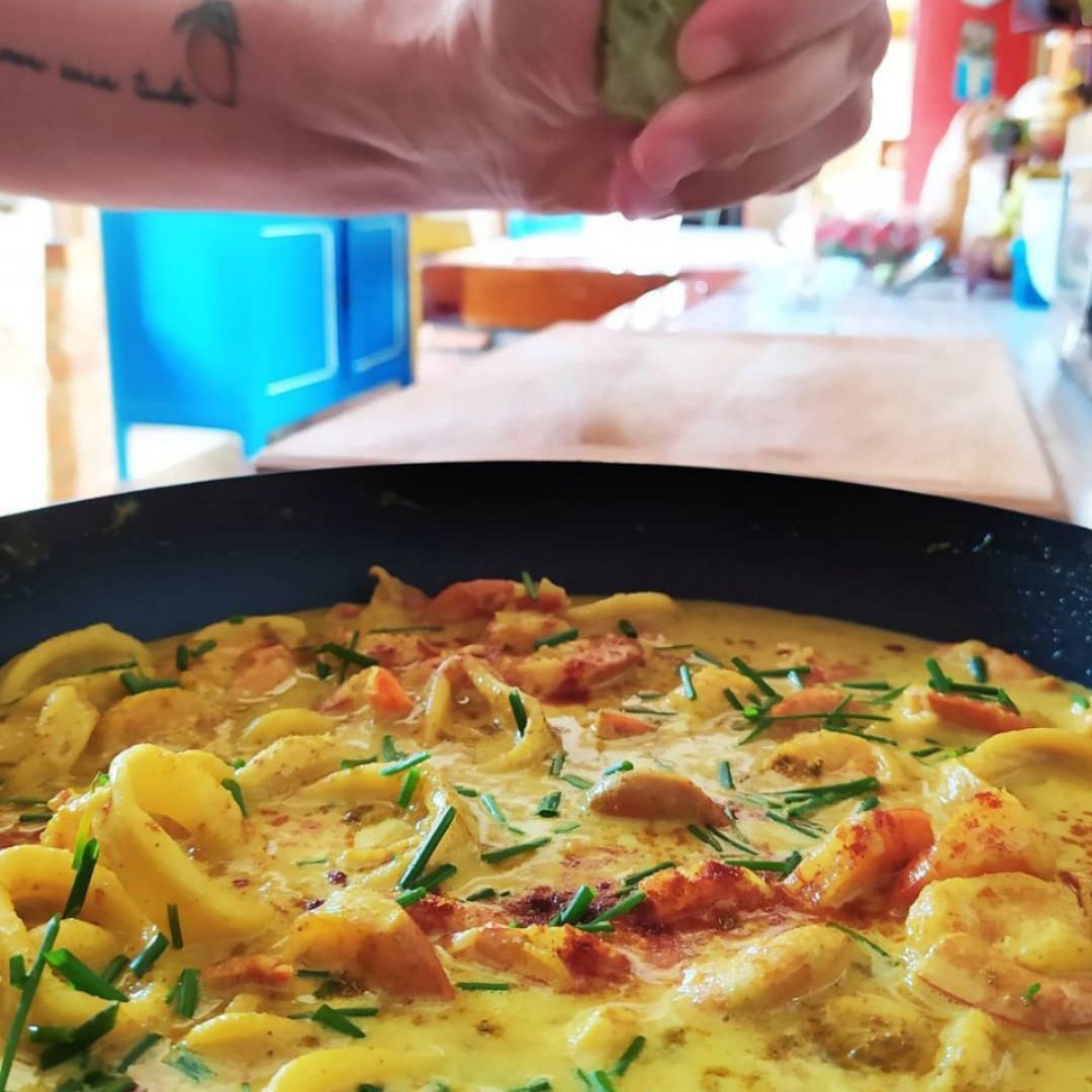 Curry de frutos del mar Curry de frutos del mar