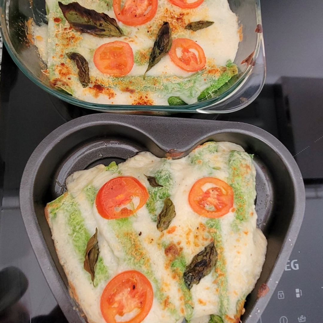 Canelones verdes de espinacas estilo capresse. 🤗🥰 Paso 3 Canelones verdes de espinacas estilo capresse. 🤗🥰 Paso 3