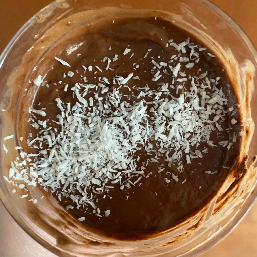 Helado de plátano y chocolate  Paso 3