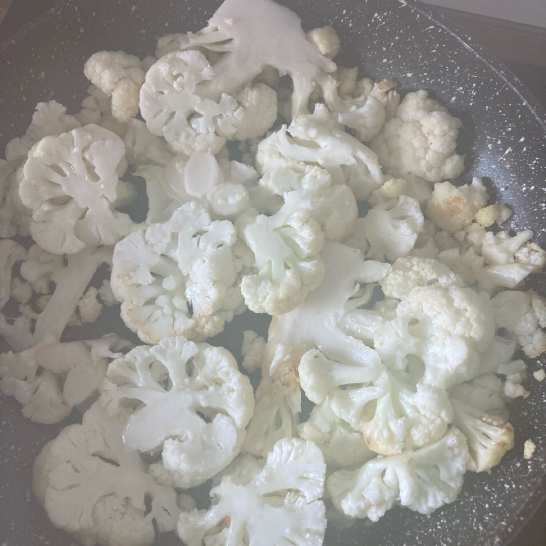 Coliflor en salsa picante Paso 4 Coliflor en salsa picante Paso 4