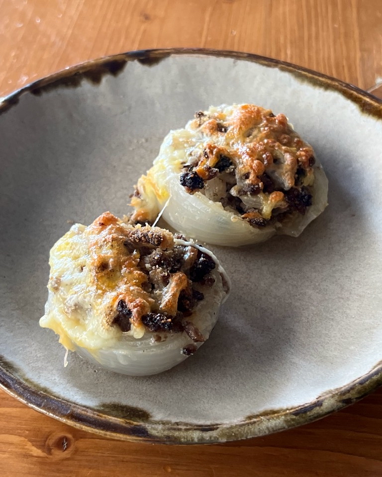 Cebollas rellenas