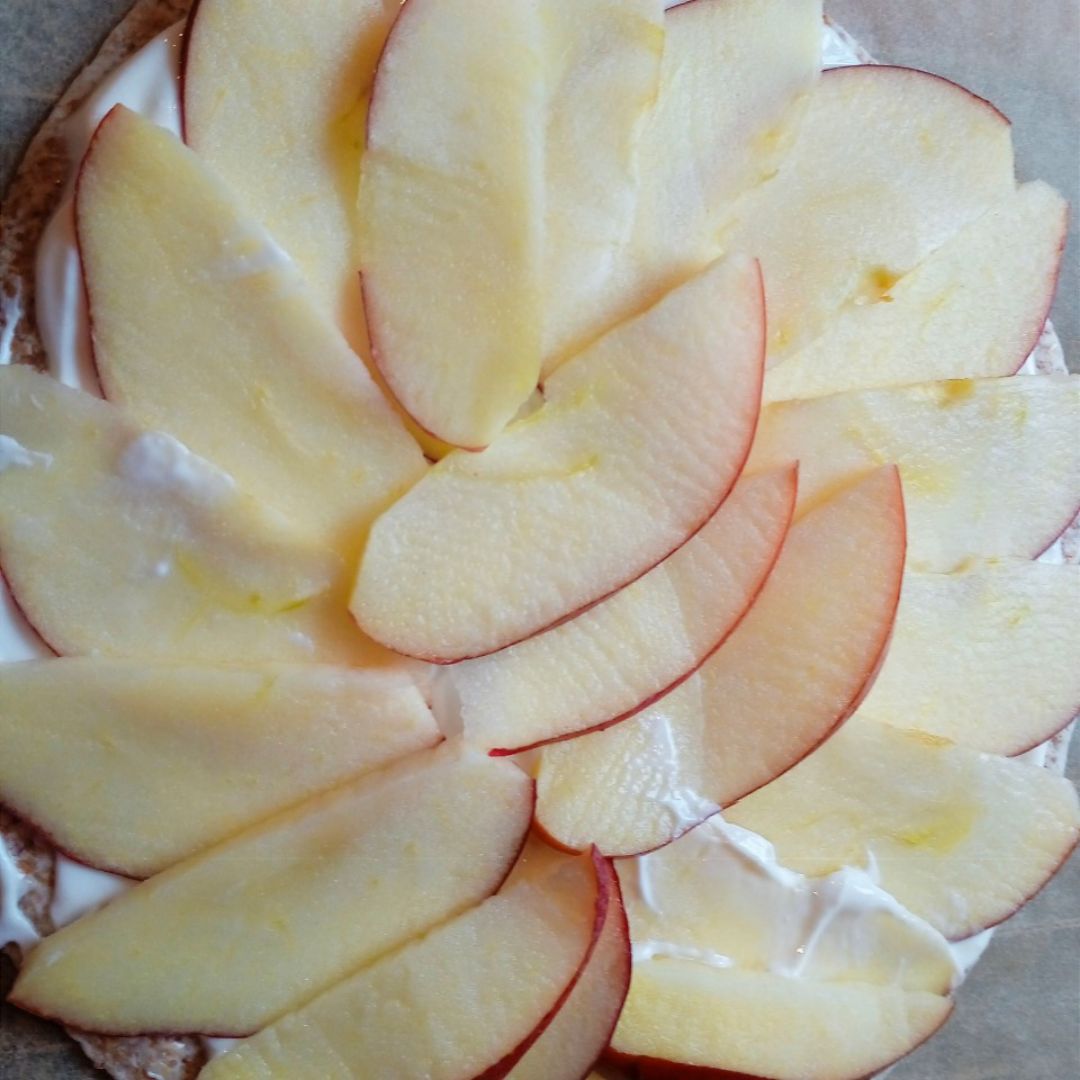 Tartaleta de manzana express Paso 1 Tartaleta de manzana express Paso 1