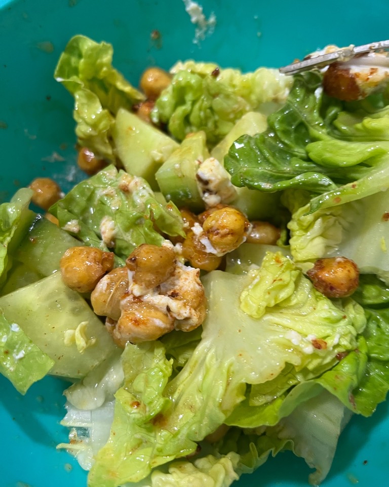 Ensalada de garbanzos Ensalada de garbanzos