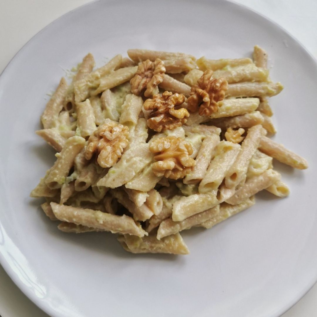 MACARRONES CON SALSA DE CALABACÍN Y GORGONZOLA🧀🧀