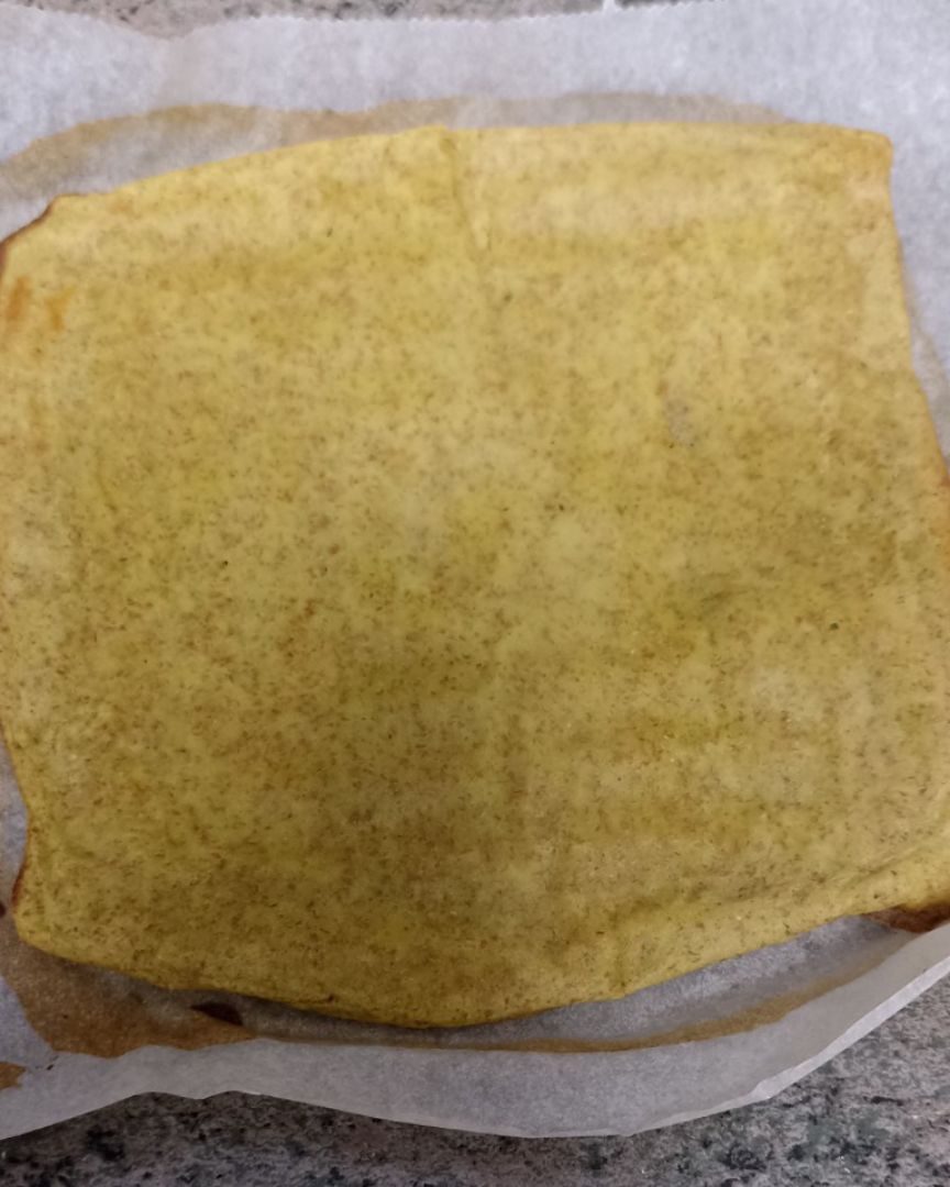 Pizza de calabacín en freidora de aire Paso 3 Pizza de calabacín en freidora de aire Paso 3